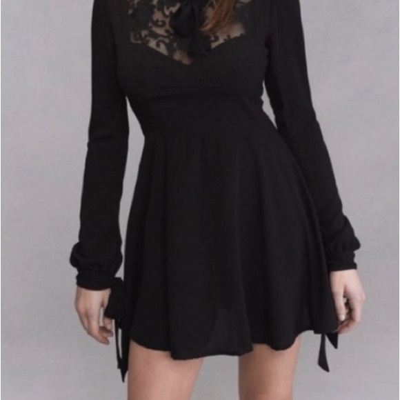 🍋NWT For Love & Lemons Ellery Black
Mini Dress Size XS - Picture 3 of 9